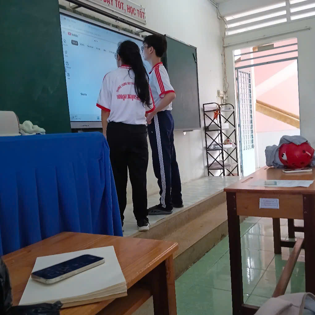 Watching Youtube with friends